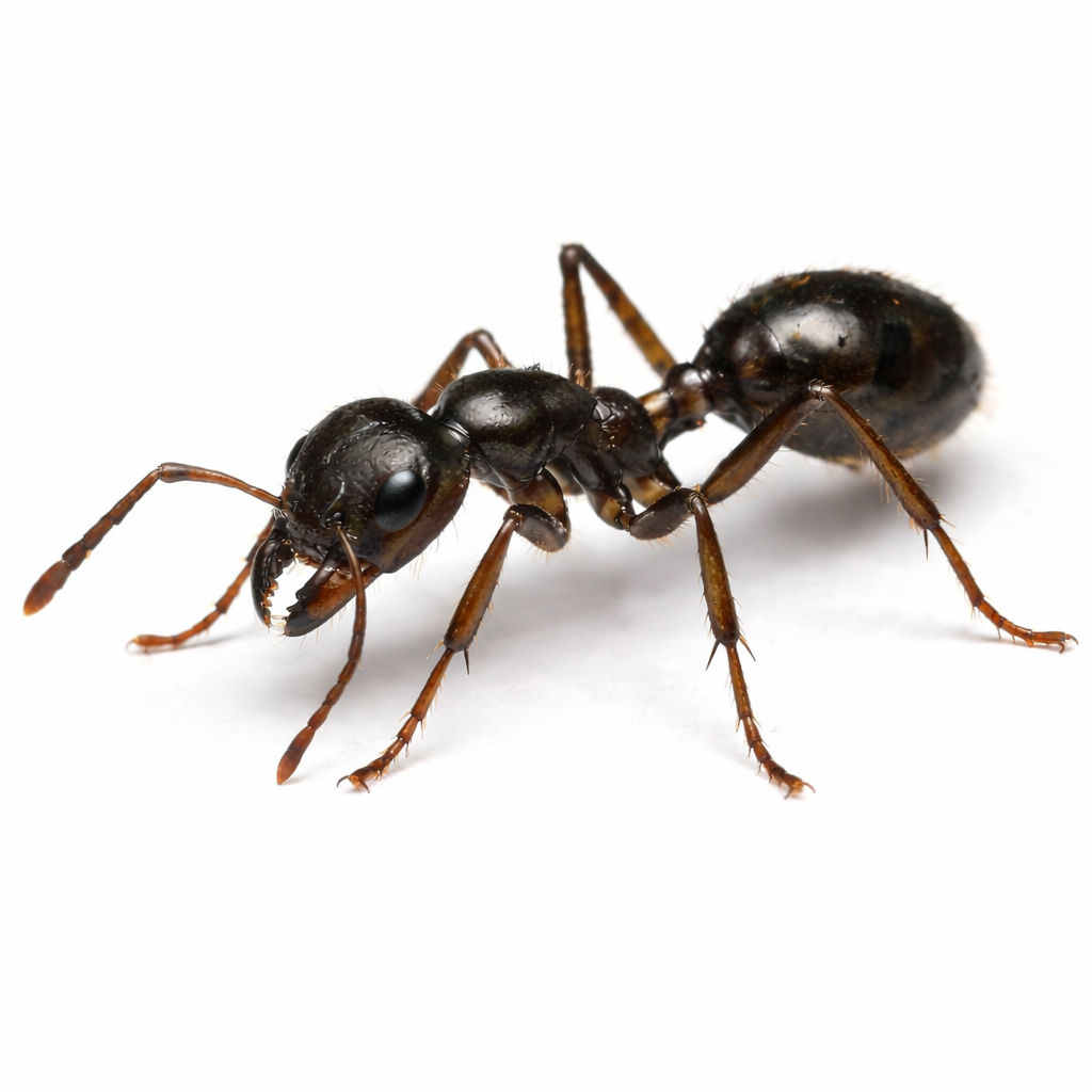 Black house ant pest commonly found in Queensland homes