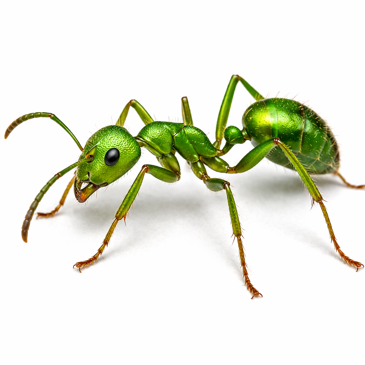 Green ant pest found in Queensland trees and garden areas