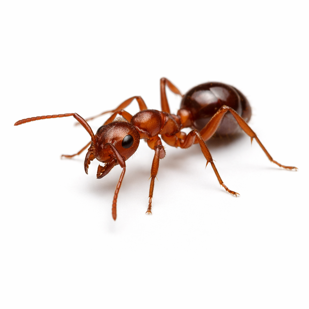 Red ant pest commonly found in Queensland properties