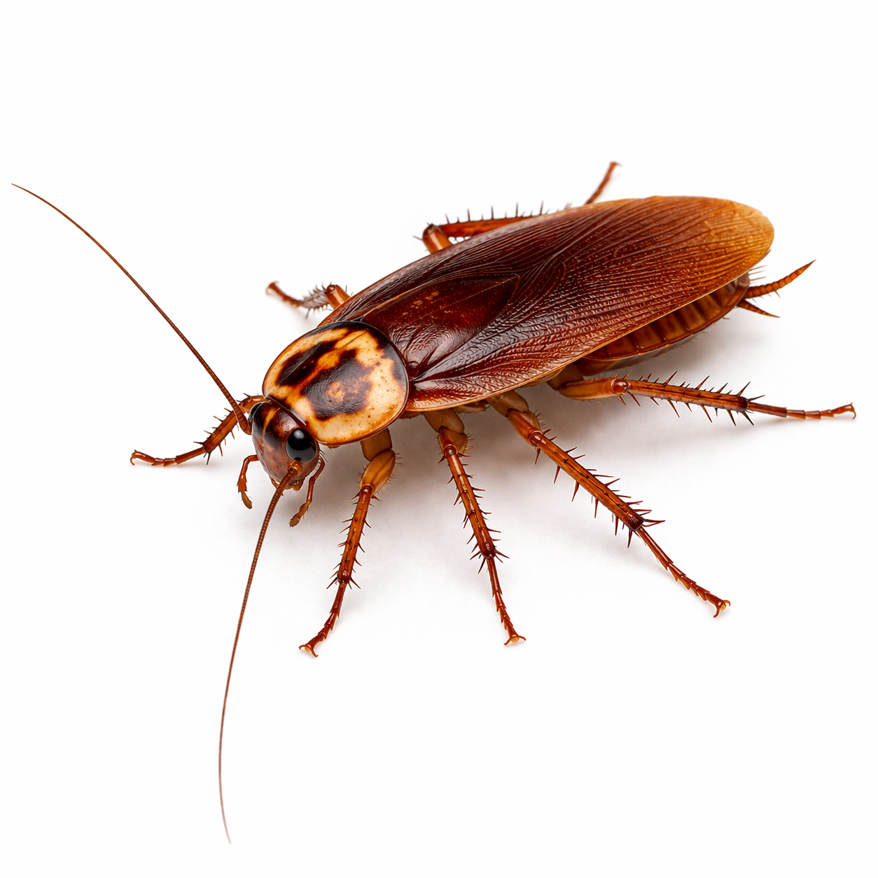 American cockroach pest commonly found in Queensland homes and drains