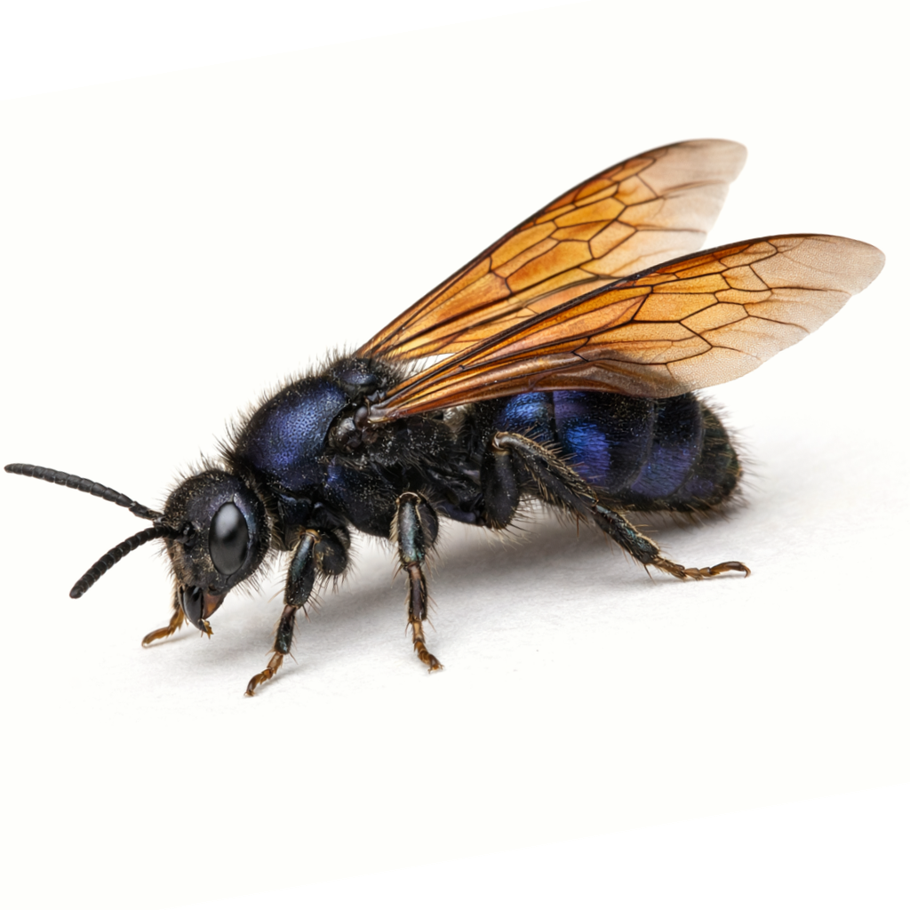 Australian flower wasp found in Queensland gardens and bushland