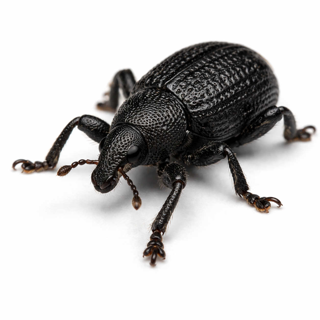 Black short-nosed weevil pest found in Queensland gardens
