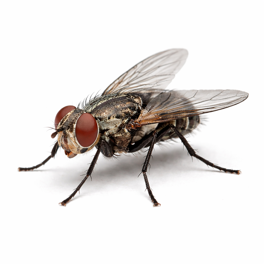 Bush fly pest commonly found in Queensland outdoor environments