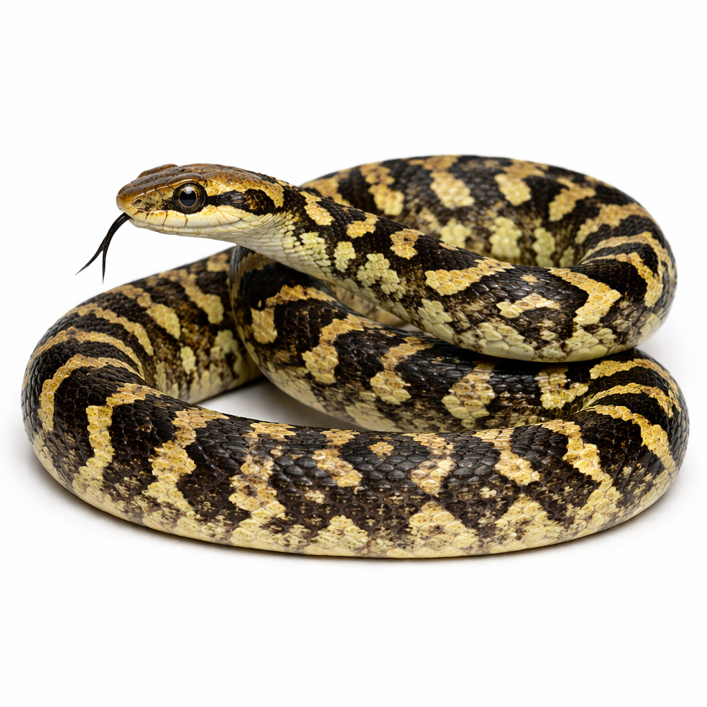 Carpet python found in Queensland roofs and outdoor areas