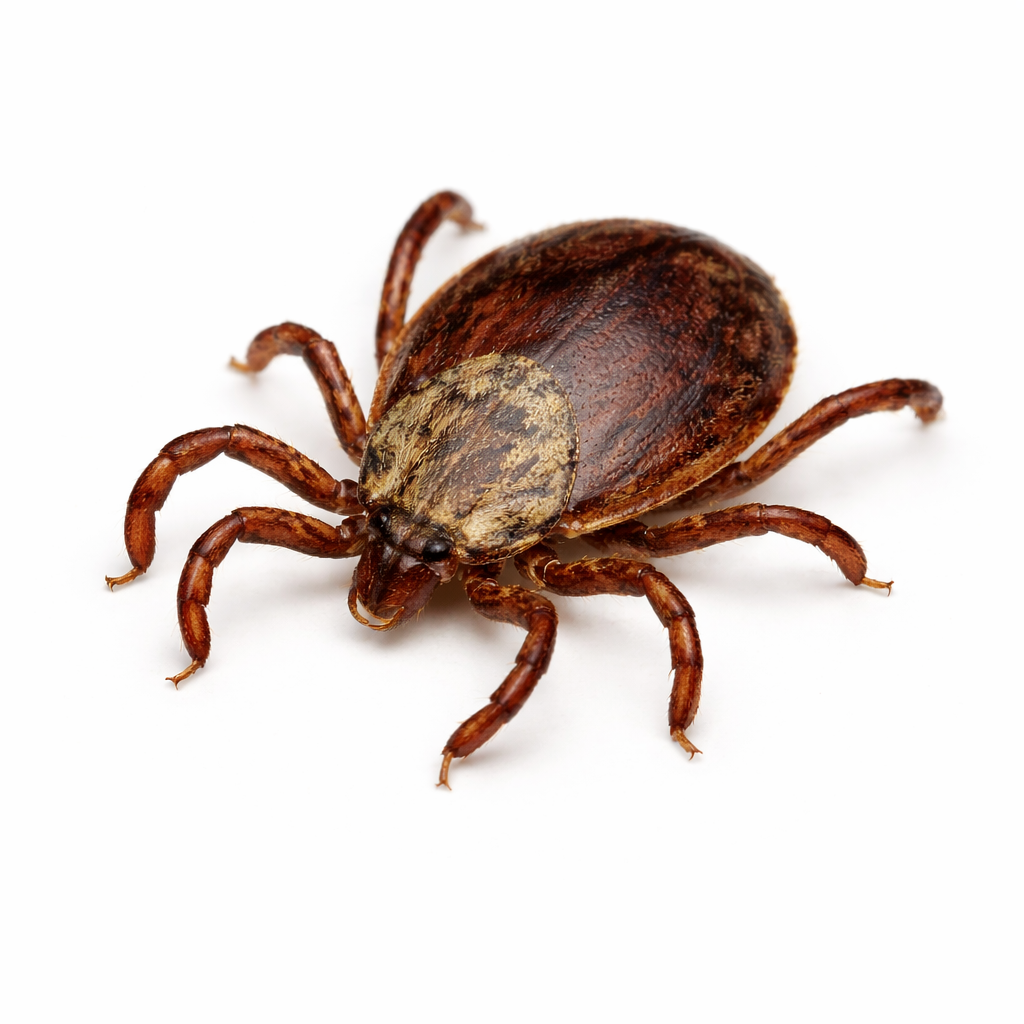 Tick pest commonly found in Queensland properties and pets