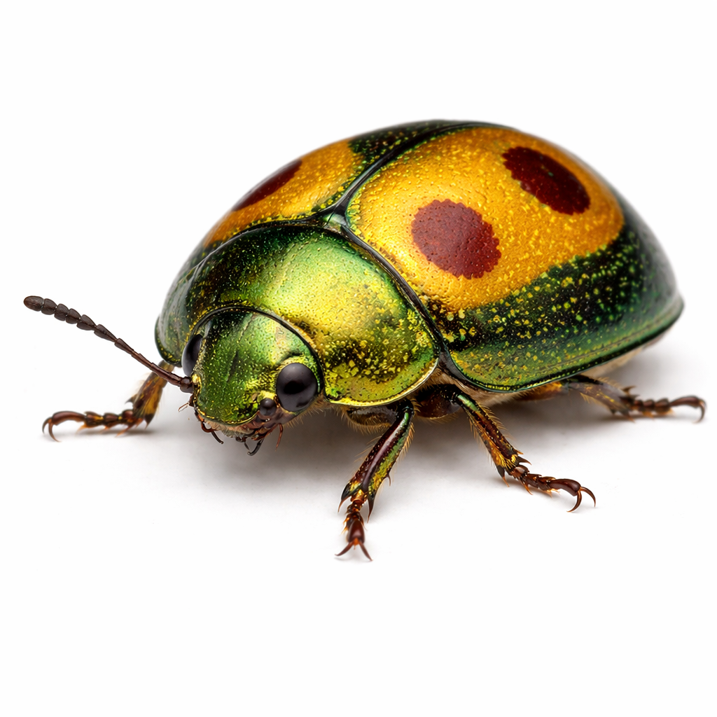 Eucalyptus tortoise beetle found on Queensland trees and vegetation