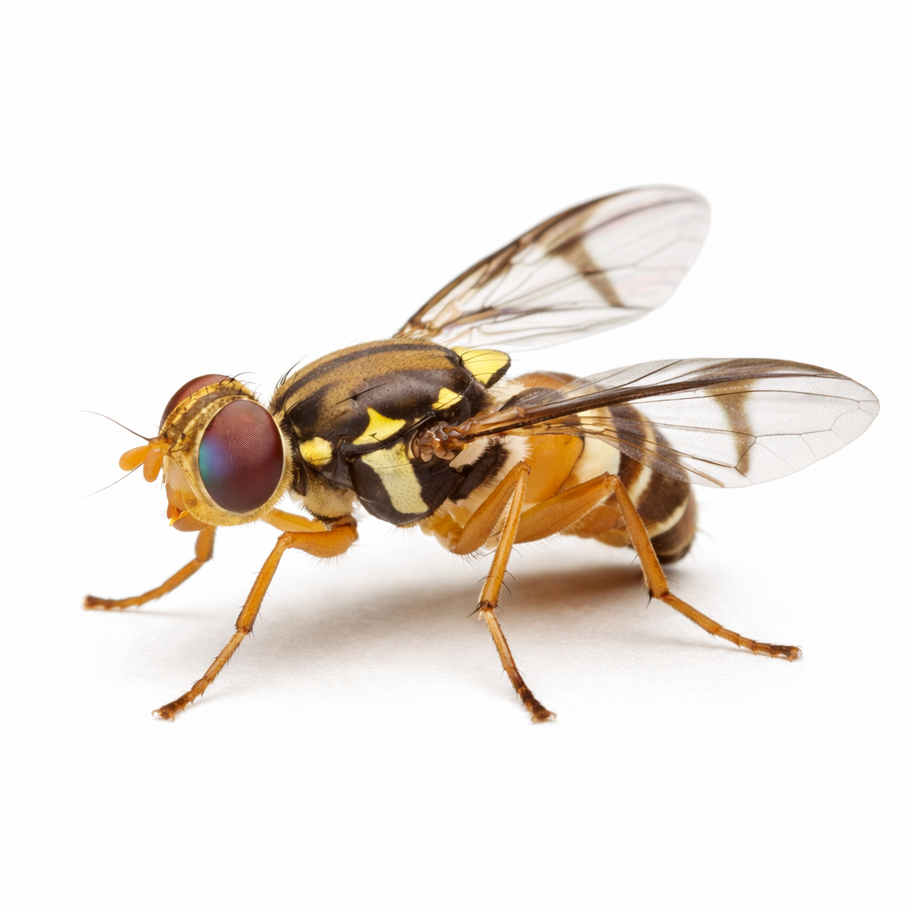 Queensland fruit fly pest affecting fruit and crops in Queensland